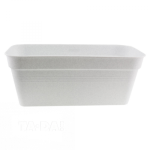 Горшок для цветов Балконный Глория 50*18см мраморный