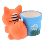 Горшок для цветов керамика Котики 1л 273225