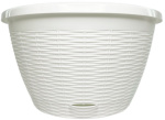Горшок для цветов подвесной БЕЗ подвесов 4,5л белый