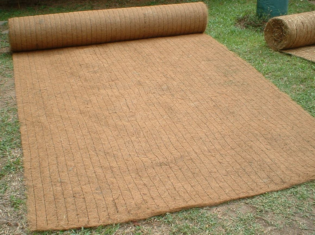 Кокосовые маты и укрывной материал