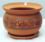 Горшок для цветов керамика Античный 2л