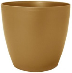 Горшок для цветов Матильда 20*18 с подст. бронзовый