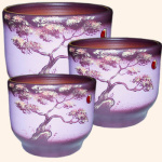 Горшок для цветов Бонсай большой керамика Кунгур