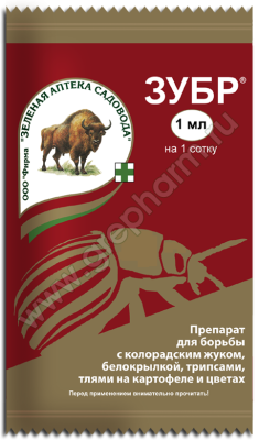 Зубр 1мл. пакет от колор. жука