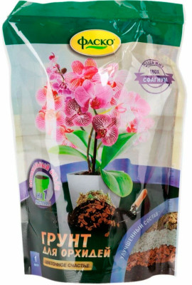 Грунт Цветочное счастье для Орхидеи 1л дой-пак