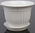 Горшок для цветов Виноград с подд. 1,0л Д16см 0137 белый