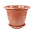 Горшок для цветов Виола 16,0л с подст. коричневый М1538