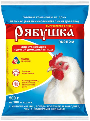 Эконом для птиц (Рябушка концентрат) 500г