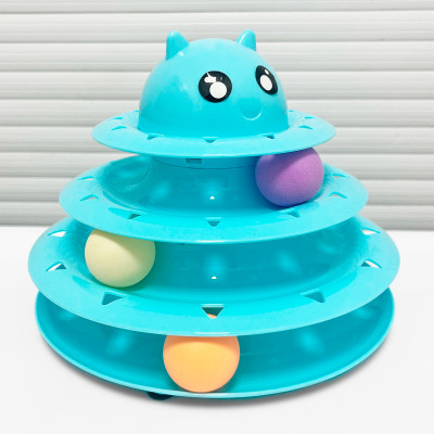 Игрушка для кошек на круглом поворотном столе (5)