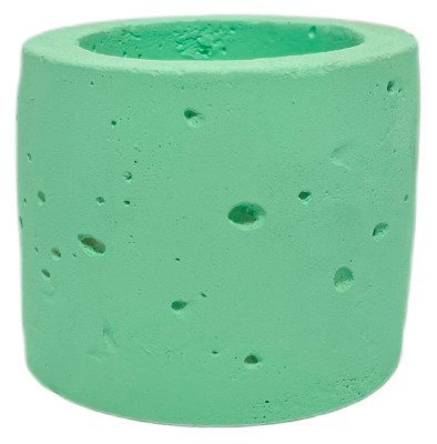 Кашпо Цилиндр зелёное
