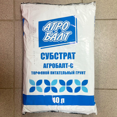 Торфяной питательный грунт АГРОБАЛТ-С 10л