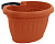 Горшок для цветов Терра 27*14,5см на столб коричневый 