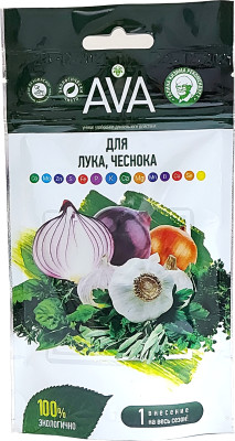 Удобрение АВА AVA для лука и чеснока 100г дой-пак