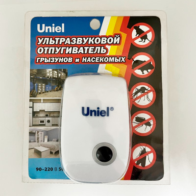 Отпугиватель грызунов ультразвуковой UDR-E11 WHITE упаковка