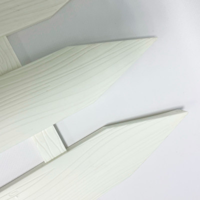 Садовое ограждение Штакетник 40см Белый