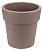 Горшок для цветов Тубус 1,1л 150мм М3164 французский серый