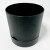 Горшок для цветов ГРАНД с поддоном чёрный 17d (2) Горшок для цветов ГРАНД с поддоном чёрный 17d (2)