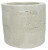 Кашпо Цилиндр белое