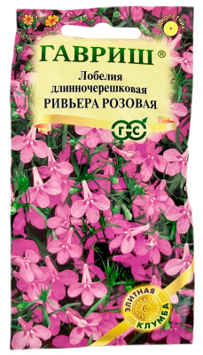 Лобелия длинночерешковая РИВЬЕРА РОЗОВАЯ ГАВРИШ Лобелия длинночерешковая РИВЬЕРА РОЗОВАЯ ГАВРИШ