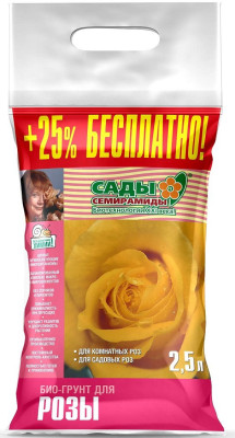 Грунт Биуд Сады Семирамиды 2,5л Для Розы