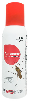 Комароед Супер 125мл аэрозоль