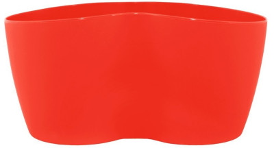 Горшок для Кактусов на 2 растения красный