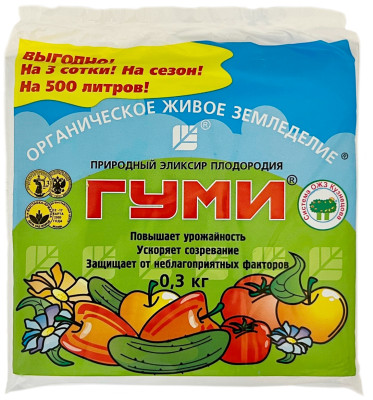 ГУМИ природный эликсир плодородия 0,3кг (2)