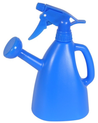 Лейка садовая пласт. 0,9л с опрыскивателем 602
