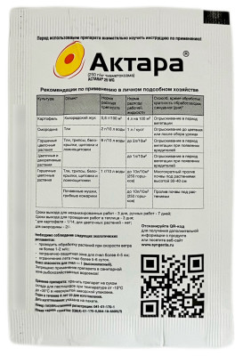 Актара новая 4,0г Singenta