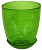 Горшок с подд. №3 алеб. зел. мат. /С 4322
