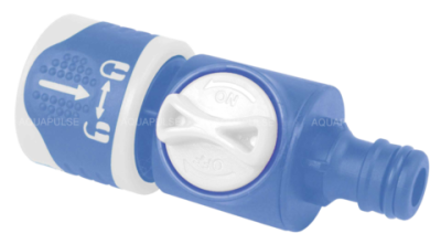 Адаптер - коннектор с ручным клапаном AS 112