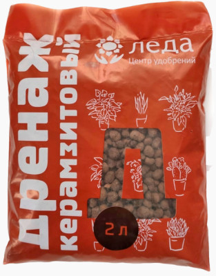 Дренаж керамзит 2л Леда