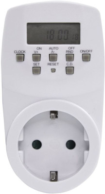 Таймер цифр. розеточный 7-дней программа 230v*3500w Rexant 11-6010