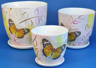 Кашпо Хоровод цветов из 3х ЖЖ202090