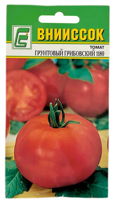 Томат ГРУНТОВЫЙ ГРИБОВСКИЙ 1180 ВНИИССОК