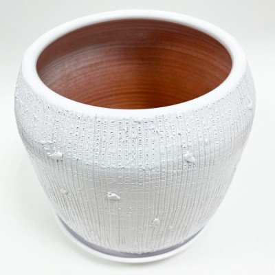 Горшок для цветов Винтаж 6л керамика Кунгур