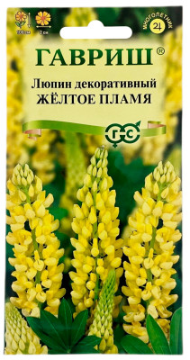 Люпин декоративный ЖЁЛТОЕ ПЛАМЯ ГАВРИШ Люпин декоративный ЖЁЛТОЕ ПЛАМЯ ГАВРИШ