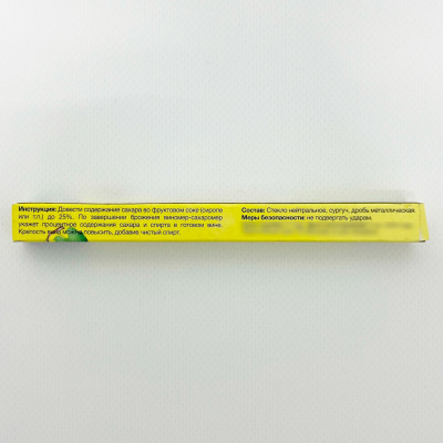 Виномер-сахаромер бытовой (об. 0 - 12%) (сахара 0 - 25%) 140 мм