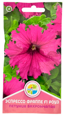 Петуния бахромчатая ЭСПРЕССО ФРАППЕ F1 РОУЗ АКВАРЕЛЬ