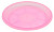 Подставка под горшок 9*6,5см прозрачный розовый Алеана