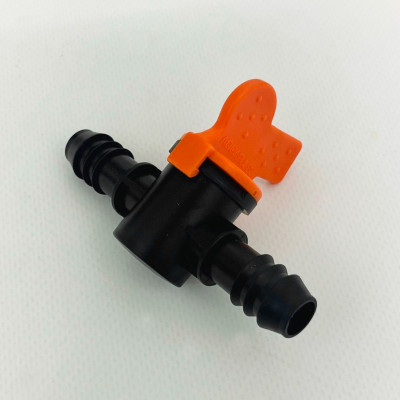 Кран проходной для капельной трубки Dn16 AD 6101 (2)