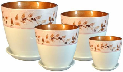 Горшок 8 л Волна с подд 158