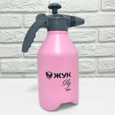 Опрыскиватель Жук Fly 2,5л розовый (2)