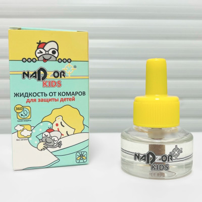 NADZOR KIDS 30мл жидкость от комаров для защиты детей (2)