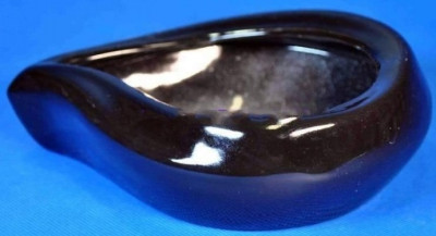 Горшок 25 см Бонсай Лодочка черный