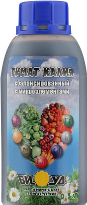 Гумат калия 0,5л Биуд Гумат калия 0,5л Биуд
