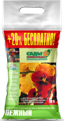 Грунт Биуд 6л универсальный Нежный