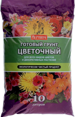 Грунт Агроном 10,0л Цветочный