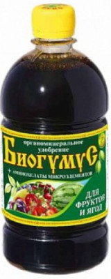 Удобрение жид. Биогумус Сила жизни Для ягод 0,5л.