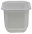 Горшок для цветов Дама 23,0л 36*36 с подст. белый 112021